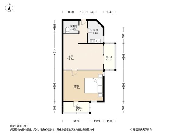 芳城园二区户型图