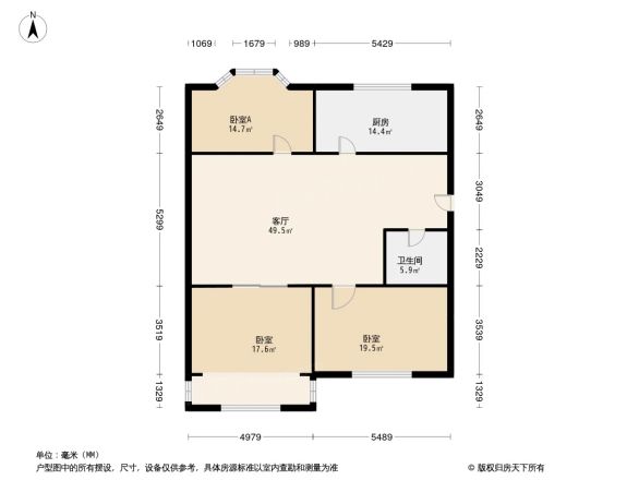 天林家园户型图