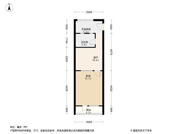 潞河医院家属楼户型图