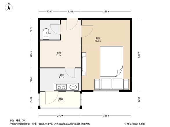 安外东河沿小区户型图