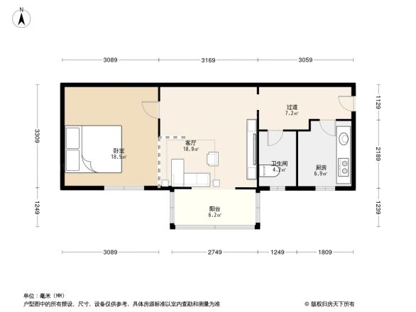 法华寺南里户型图