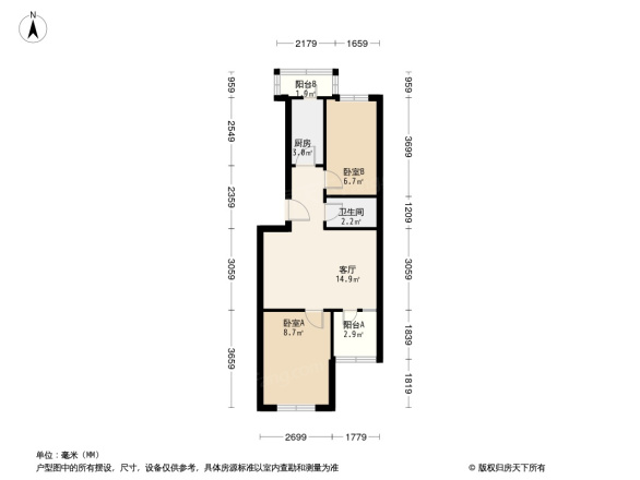 潞河医院家属楼户型图