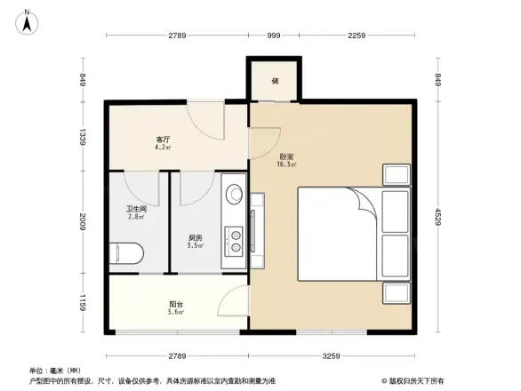 藏经馆胡同户型图