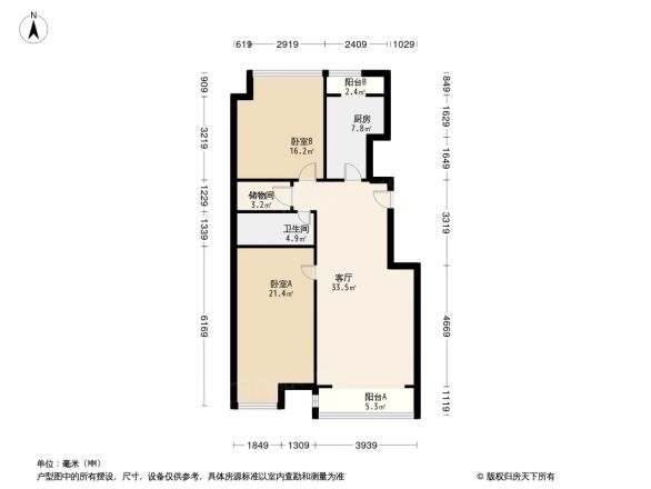 世华水岸户型图