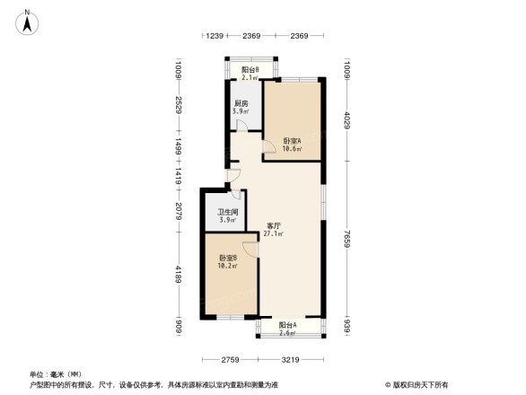 乔庄西区户型图