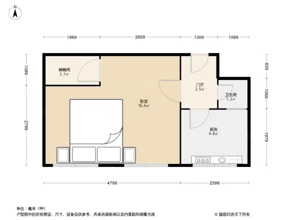 洪茂沟小区户型图