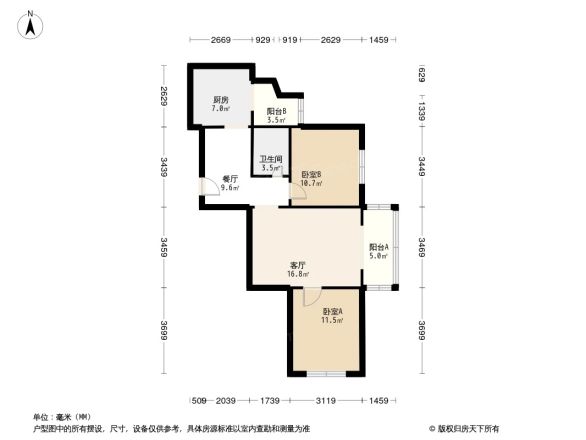 安慧里三区户型图