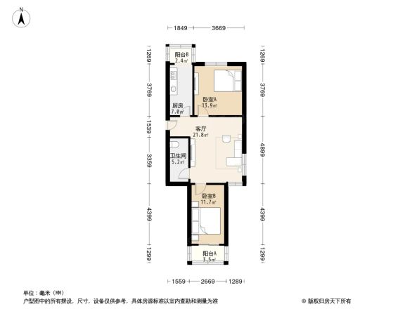 碧水园户型图