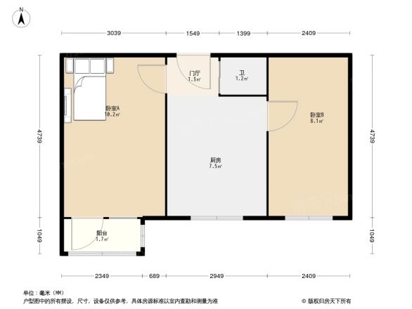 三家店新河路小区户型图