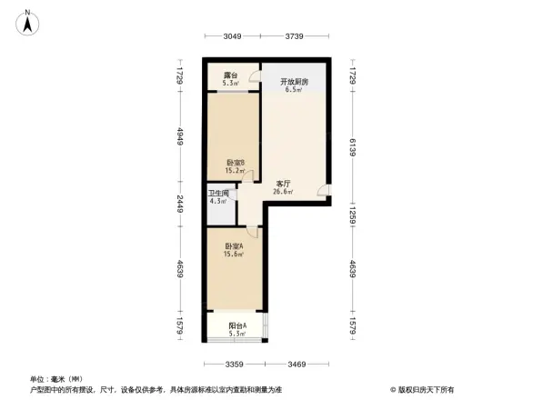 民心园户型图
