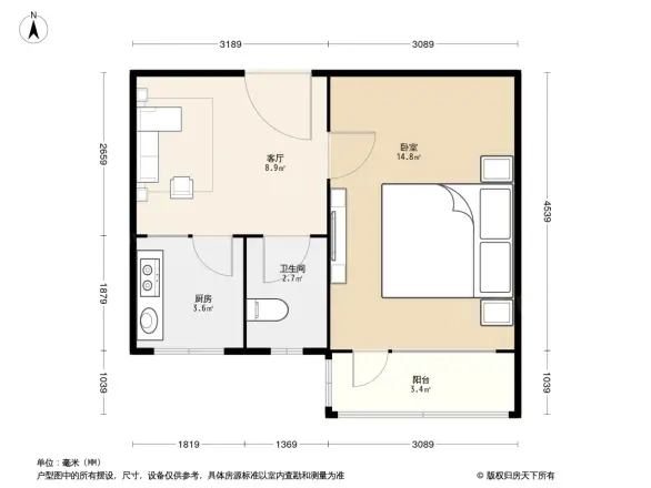 花北西社区户型图
