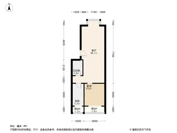 通州杨庄小区户型图