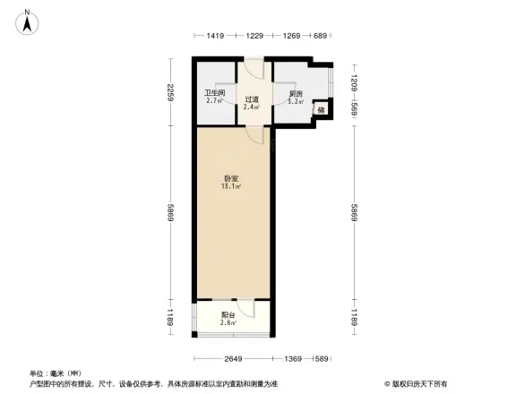 小后仓小区户型图