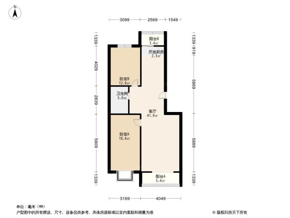 西兰岛户型图