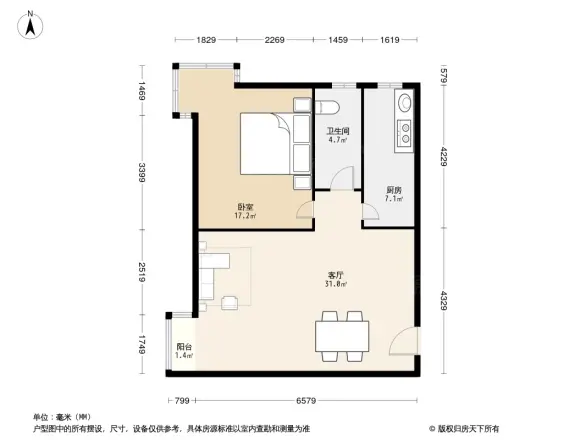尚东阁户型图