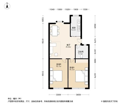 天林家园户型图