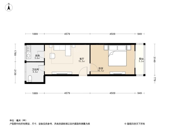模式口西里户型图