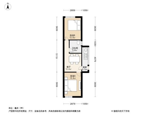 东南园小区商住楼户型图