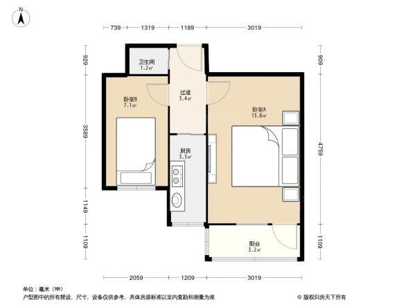 夕照寺西里小区户型图