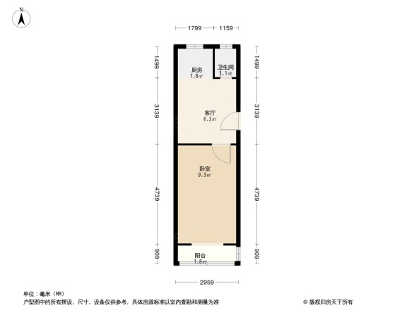 通州杨庄小区户型图