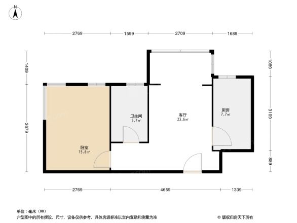 水岸江南户型图