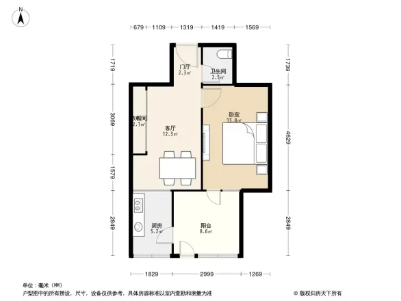 十里堡东里户型图