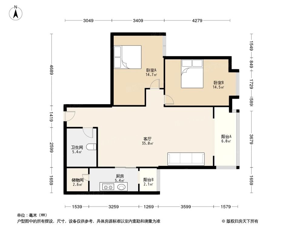 相似户型图