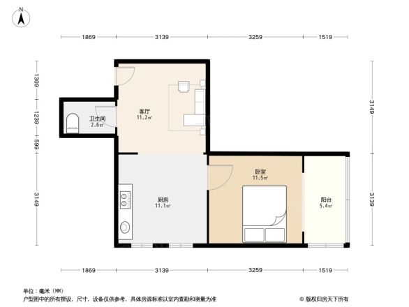 高梁桥斜街户型图