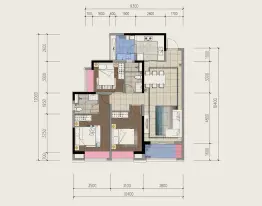 深广·仁恒公园四季3室2厅1厨2卫建面115.0㎡