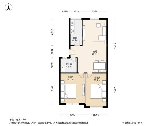 天林家园户型图