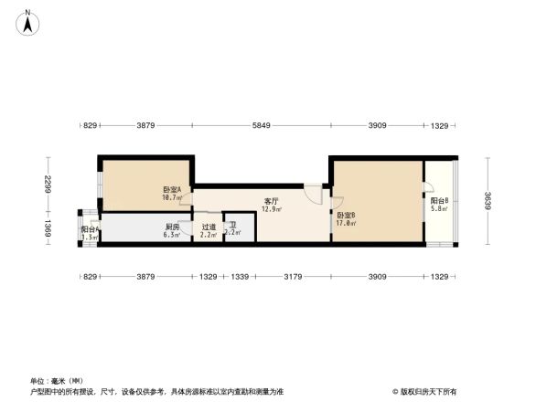 西什库小区户型图