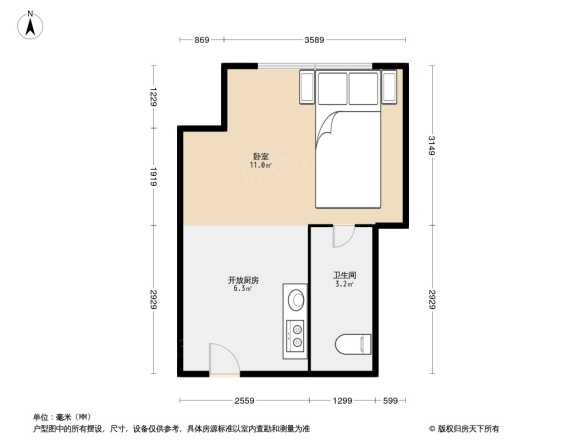 艾瑟顿国际公寓户型图