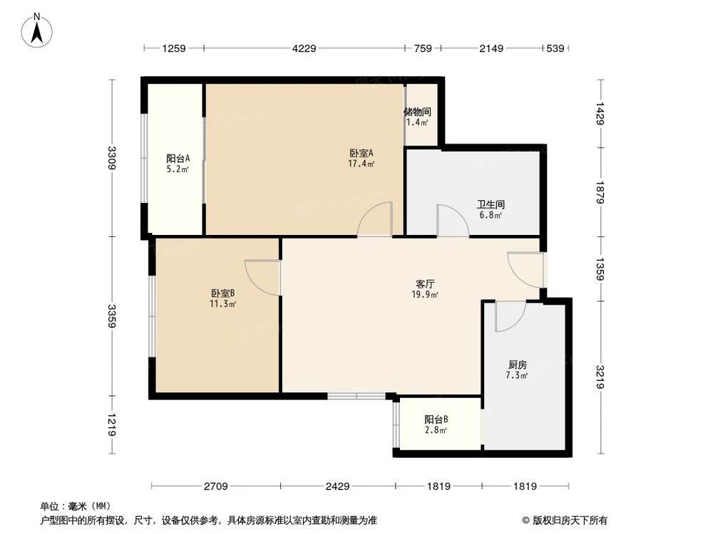 相似户型图