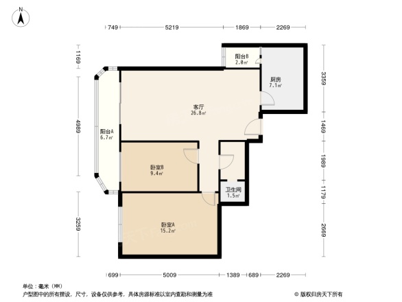 康乐里户型图