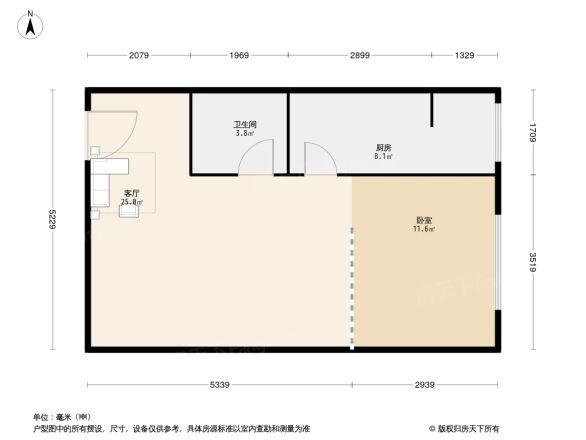 景龙国际公寓户型图