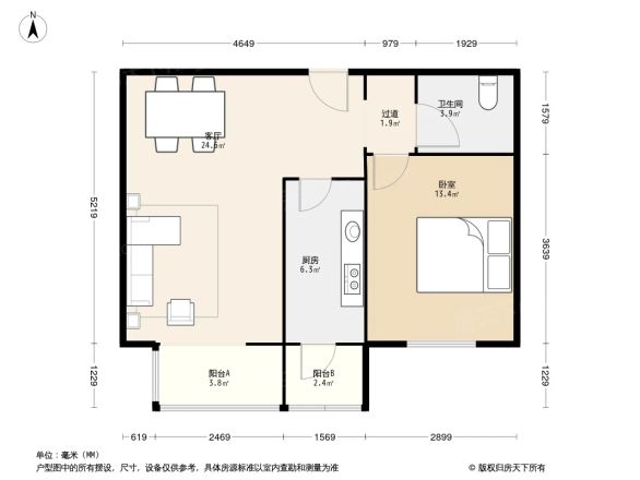 龙博苑二区户型图