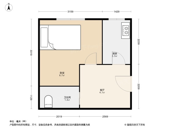 安外东河沿小区户型图