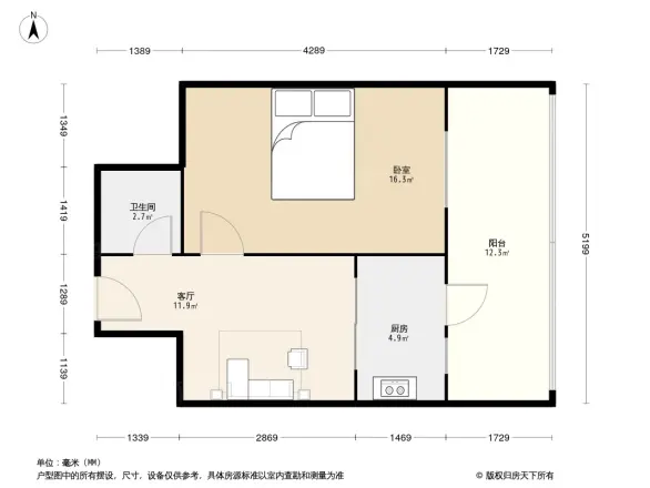 白云路7号院户型图