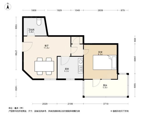 芳城园二区户型图