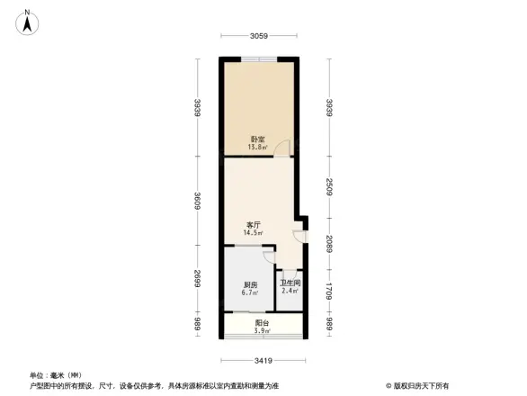 西果园户型图