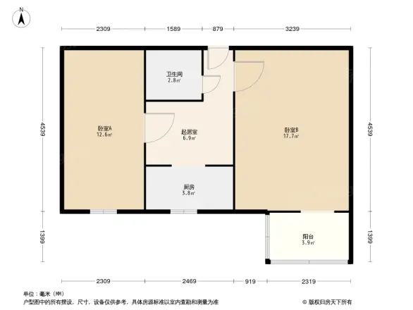 小泥湾社区户型图
