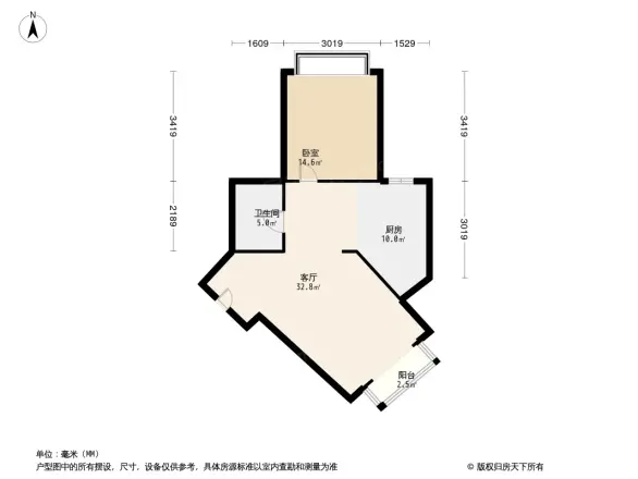 世纪城时雨园户型图