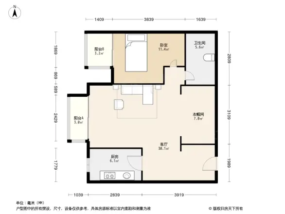 尚东阁户型图