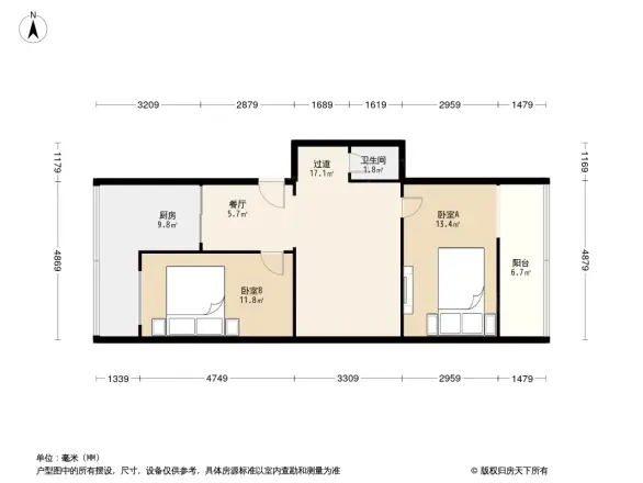 花园路丙28号院户型图