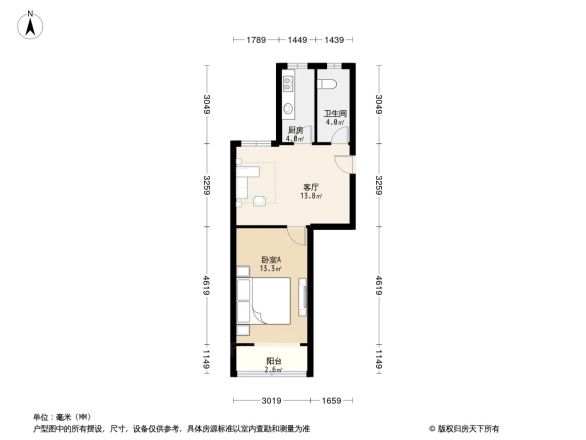 万泉寺南里户型图