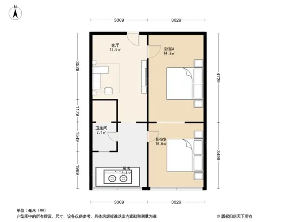 古城北路小区户型图