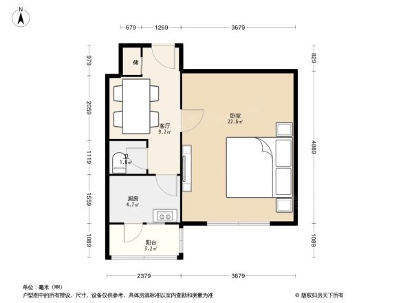 夕照寺西里小区户型图