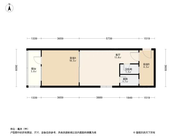 潞河医院家属楼户型图