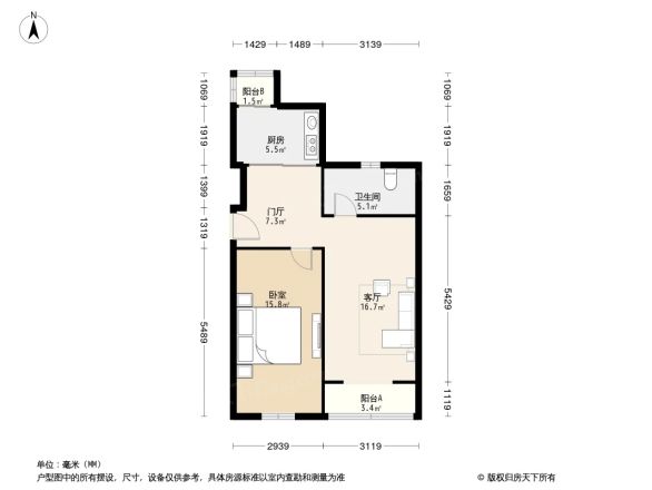 龙博苑二区户型图