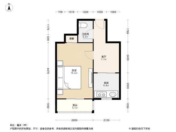 雅宝里户型图